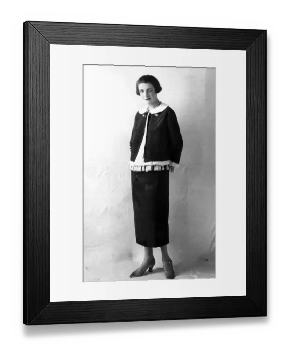 Framed Print : Poiret Suit Framed Print : Poiret Suit