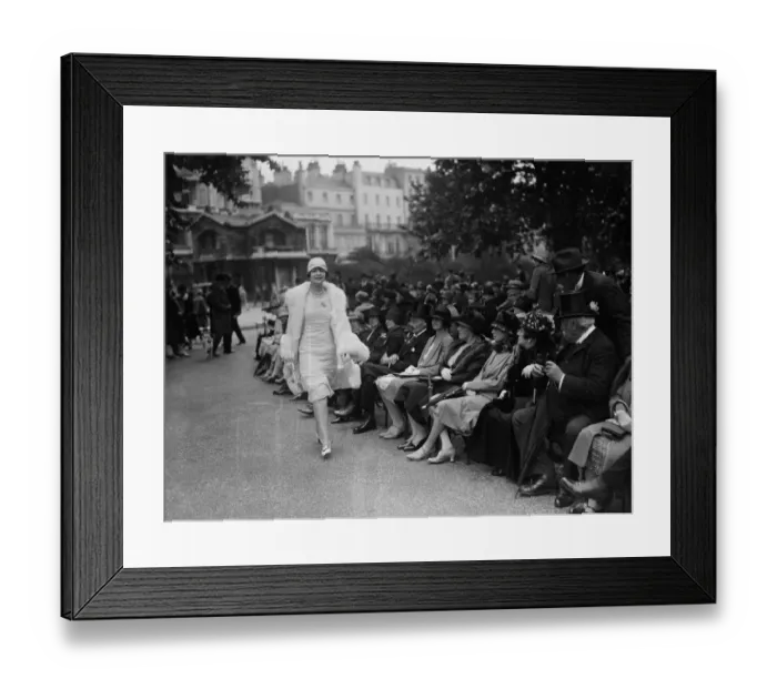 Framed Print : Park Fashion Framed Print : Park Fashion