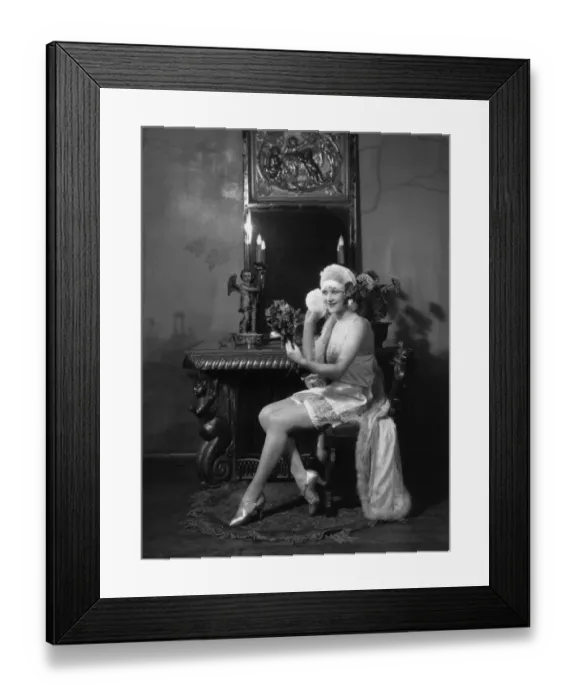 Framed Print : Model Underwear Framed Print : Model Underwear