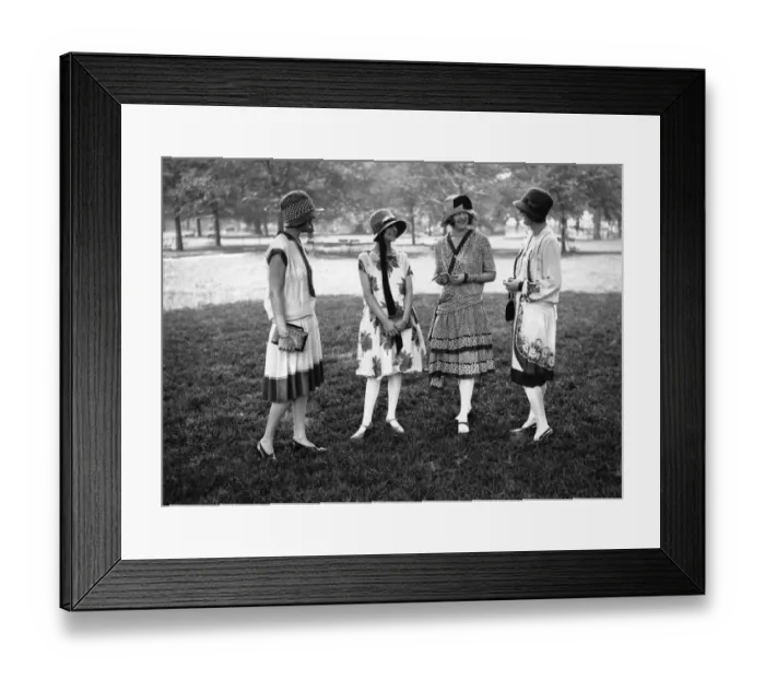 Framed Print : Ascot Fashions Framed Print : Ascot Fashions