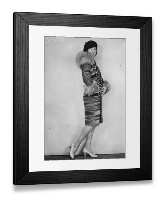 Framed Print : Woven Coat Framed Print : Woven Coat