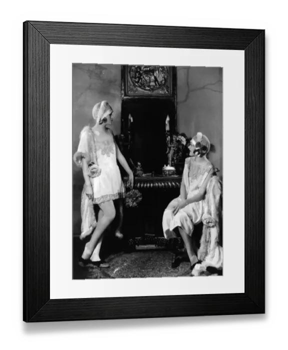 Framed Print : Girlie Talk Framed Print : Girlie Talk