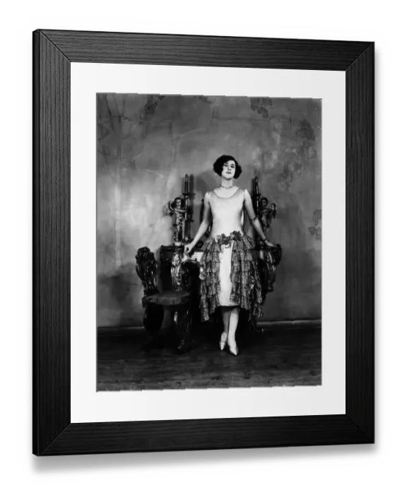 Framed Print : Mercia Outfit