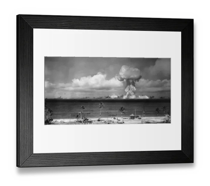 Framed Print : Mushroom Cloud Framed Print : Mushroom Cloud