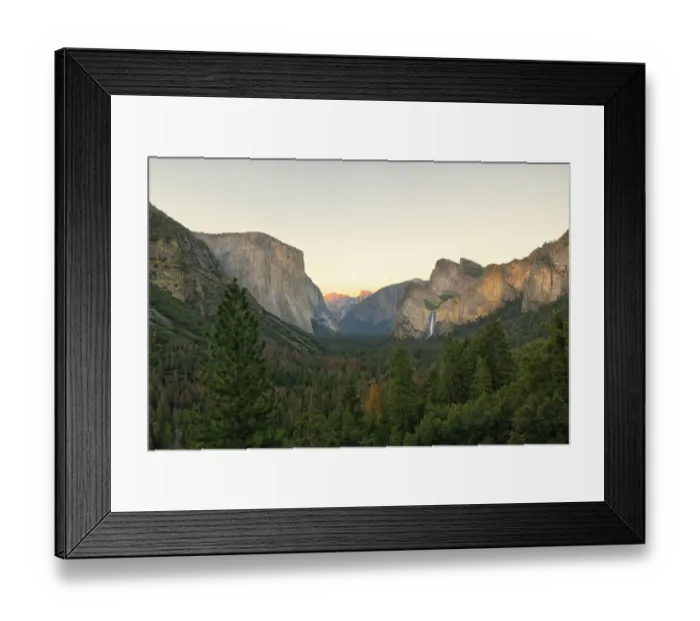 Framed Print : Yosemite Tunnel View Framed Print : Yosemite Tunnel View