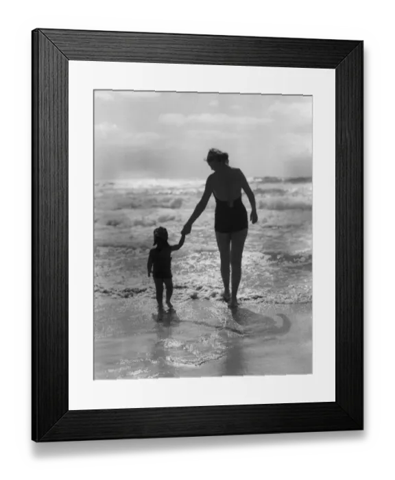 Framed Print : Haifa Beach Framed Print : Haifa Beach