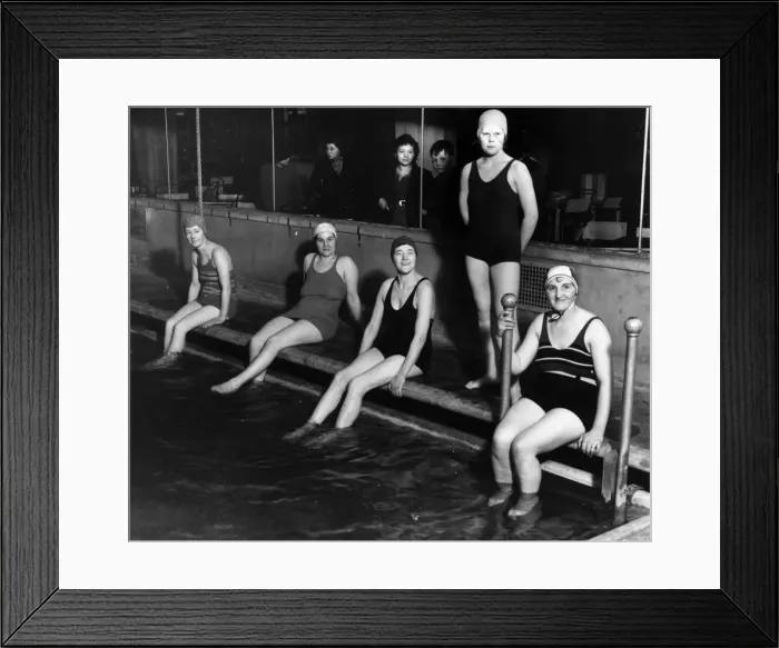 Framed Print : Swimming For Health Framed Print : Swimming For Health