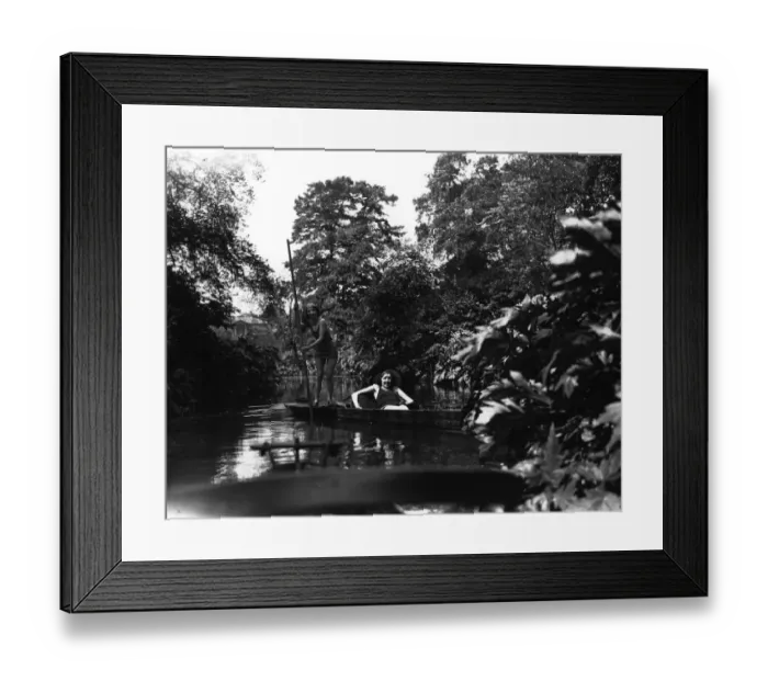 Framed Print : Punting Trip Framed Print : Punting Trip