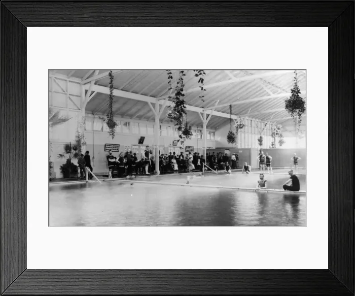 Framed Print : Bath House Framed Print : Bath House