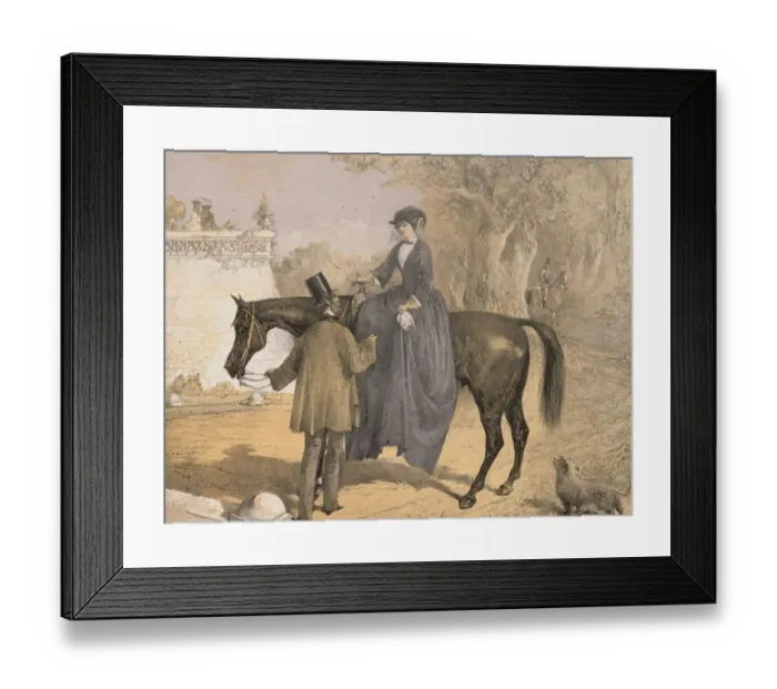 Framed Print : Dismounting Framed Print : Dismounting