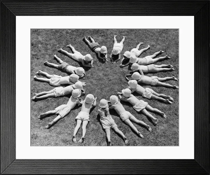 Framed Print : Sun Circle