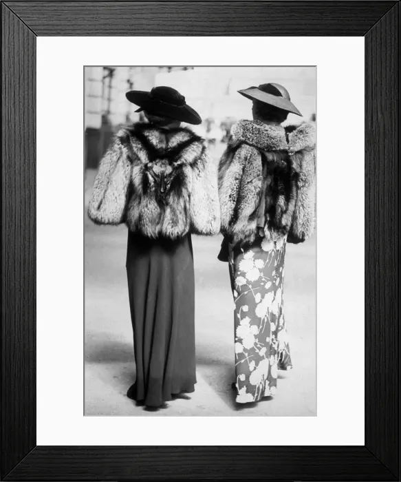 Framed Print : Ascot Fur Jackets Framed Print : Ascot Fur Jackets