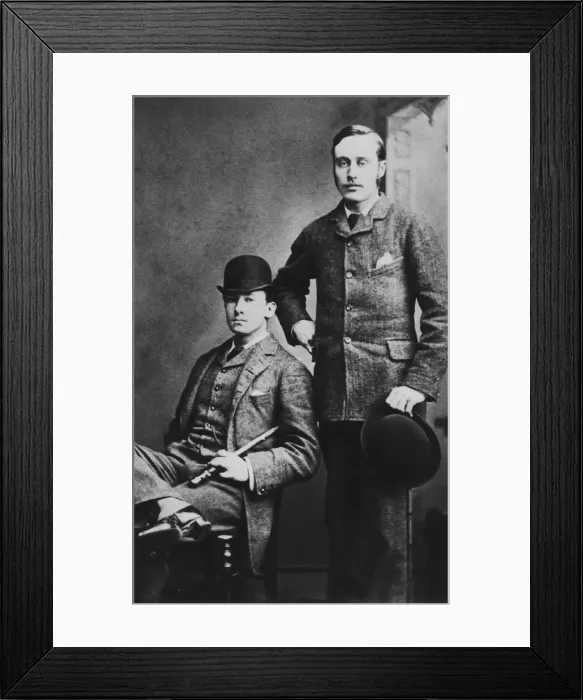 Framed Print : Victorian Gents Framed Print : Victorian Gents