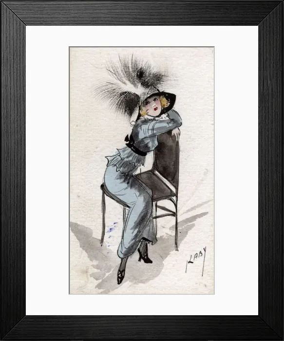 Framed Print : Feather Hat Framed Print : Feather Hat