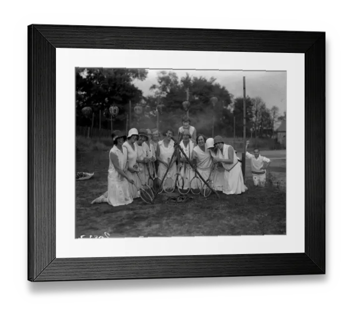 Framed Print : Tennis Ladies Framed Print : Tennis Ladies