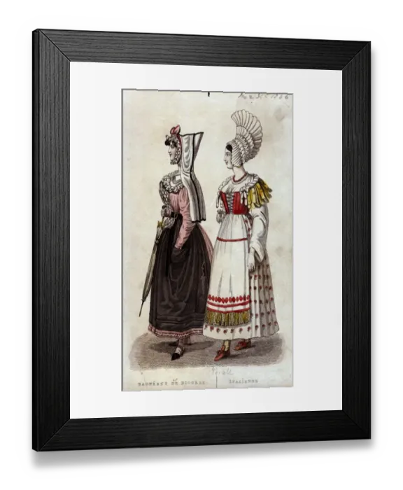 Framed Print : Local Costume Framed Print : Local Costume