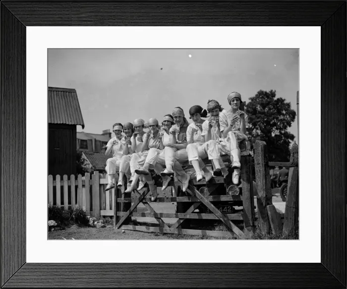 Framed Print : Pyjama d Players Framed Print : Pyjama d Players