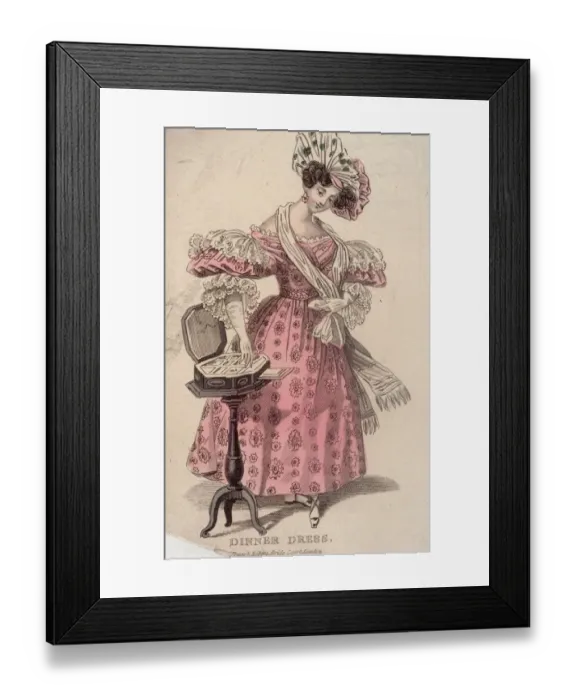 Framed Print : Dinner Dress Framed Print : Dinner Dress