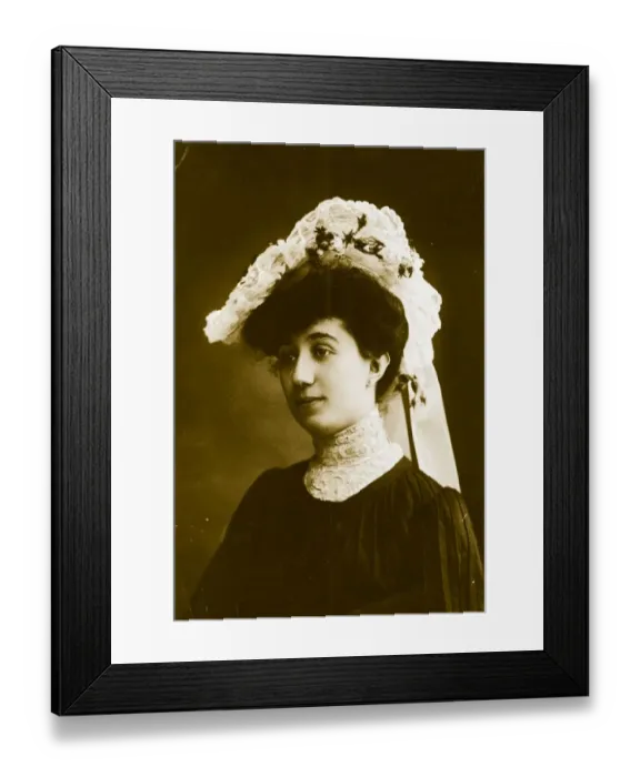 Framed Print : Lacy Edwardian Hat Framed Print : Lacy Edwardian Hat
