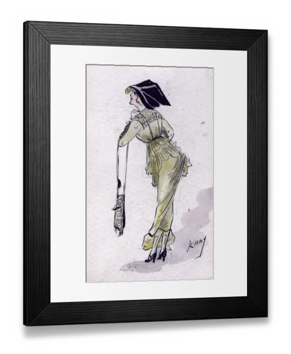 Framed Print : Yellow Suit Framed Print : Yellow Suit