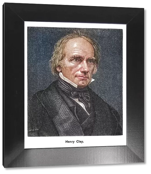 Portrait of Henry Clay, Sr. - American lawyer, politician, and skilled orator
