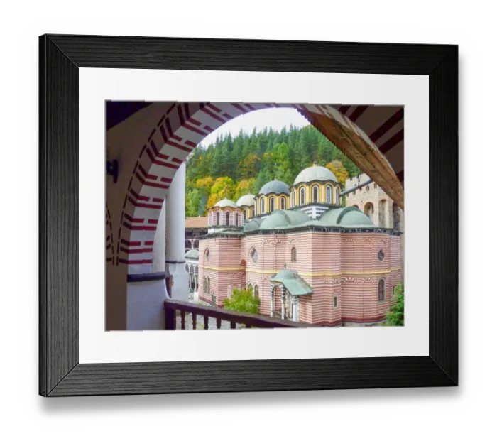 Framed Print : Rila monastery in Bulgaria Framed Print : Rila monastery in Bulgaria