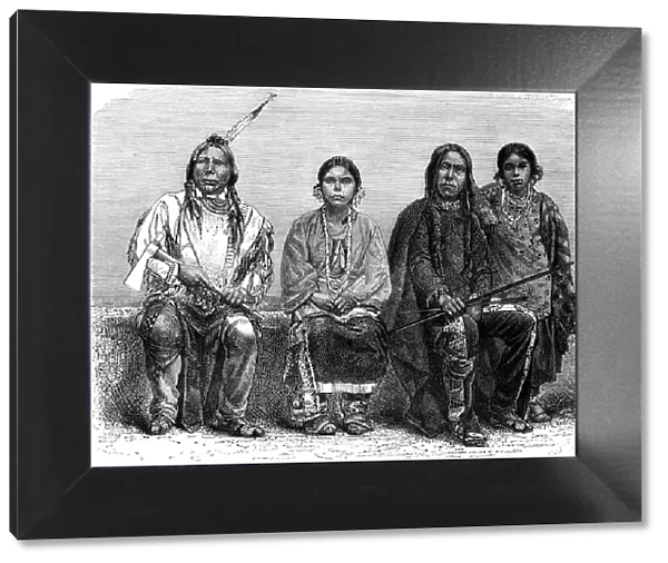 Sioux men and women