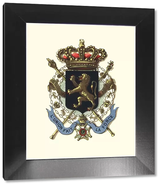 Coat of Arms of Belguim, 1894