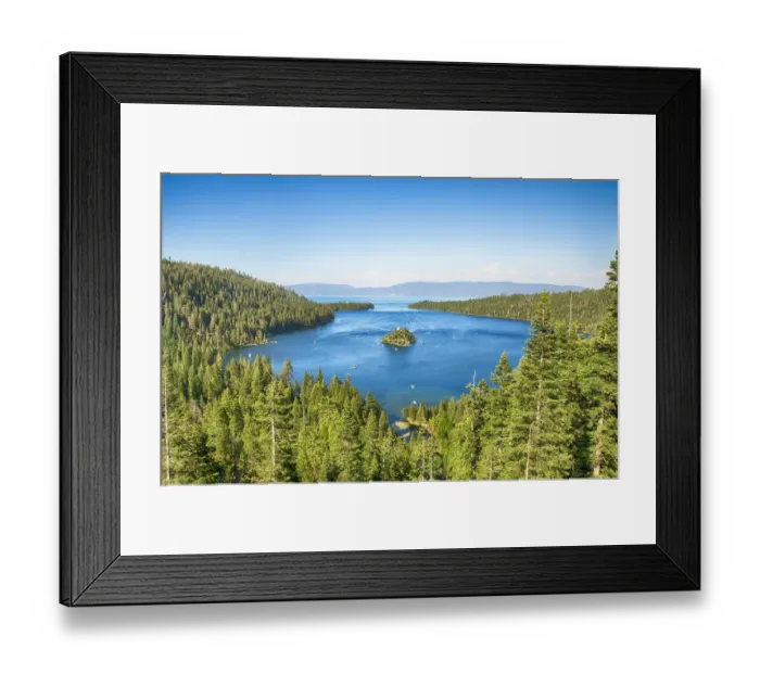 Framed Print : Emerald Bay, Lake Tahoe, California Framed Print : Emerald Bay, Lake Tahoe, California