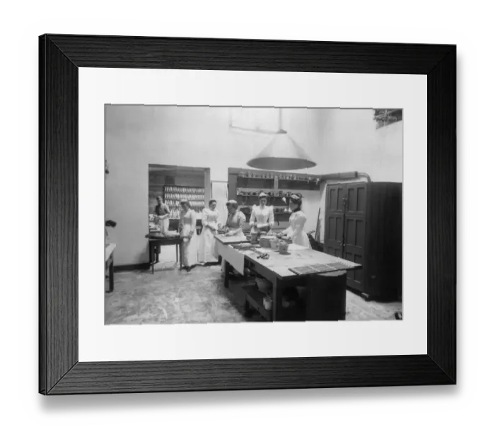 Framed Print : Kitchen Maids Framed Print : Kitchen Maids