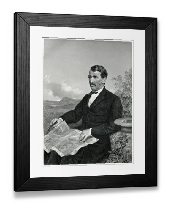 Framed Print : David Livingstone