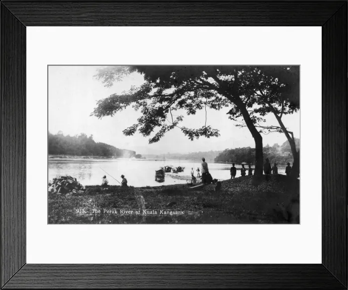 Framed Print : River Scene Framed Print : River Scene