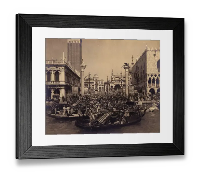 Framed Print : Piazza San Marco Framed Print : Piazza San Marco