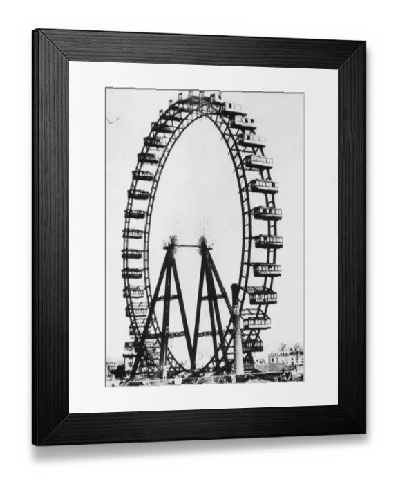 Framed Print : Paris Wheel Framed Print : Paris Wheel