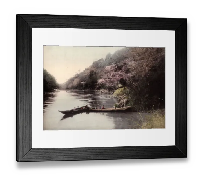 Framed Print : River Picnic Framed Print : River Picnic