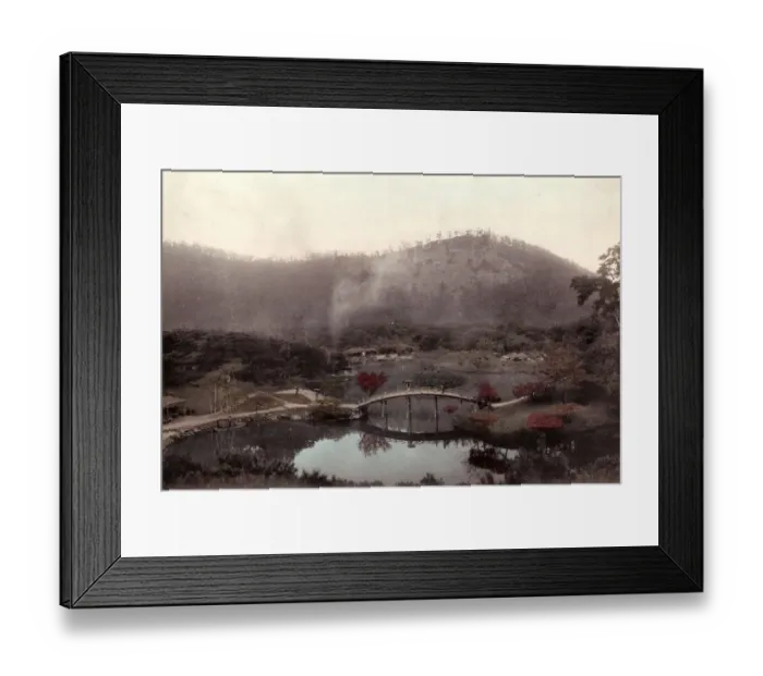 Framed Print : Japanese Garden