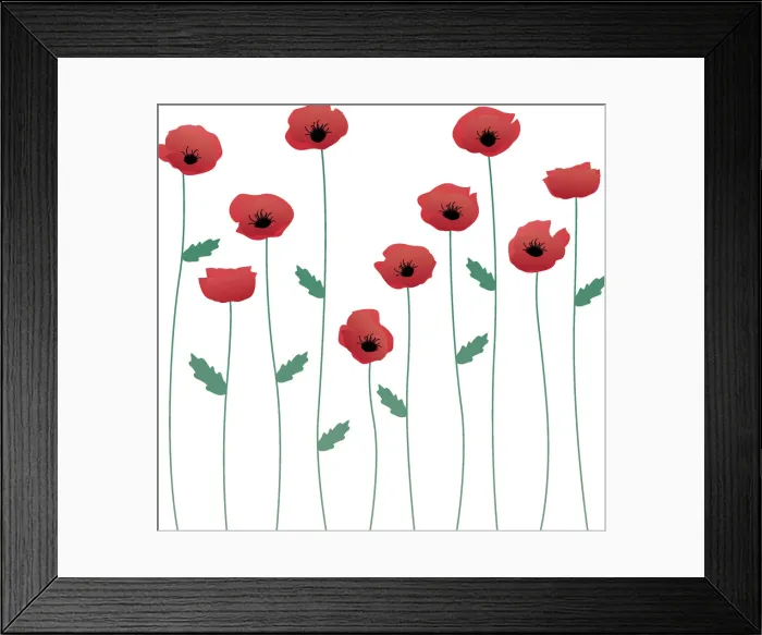 Framed Print : Red Poppies, 165979361 Framed Print : Red Poppies, 165979361