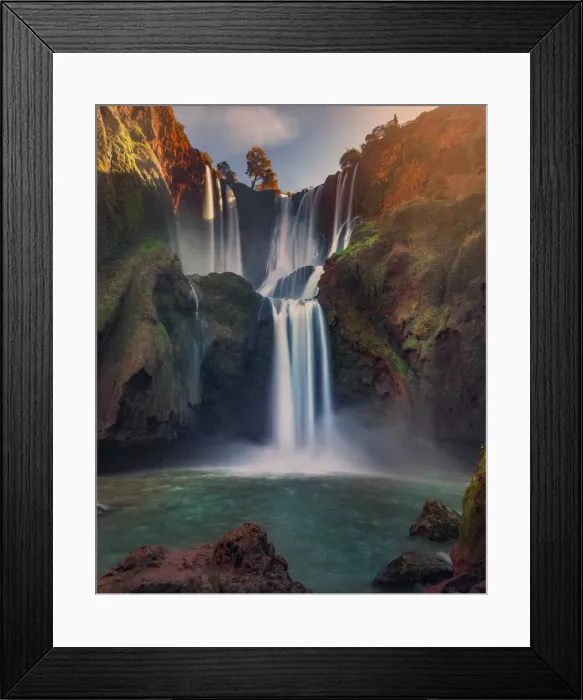 Framed Print : Ouzoud Falls, Morocco Framed Print : Ouzoud Falls, Morocco