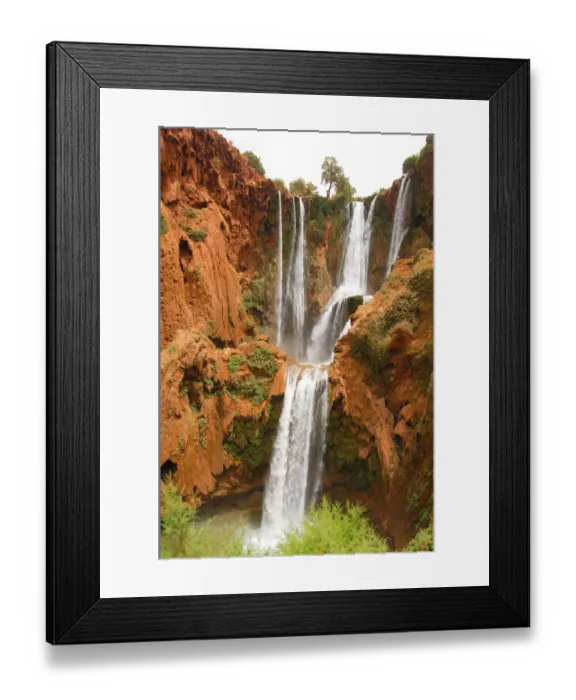 Framed Print : Ouzoud falls in Morocco Framed Print : Ouzoud falls in Morocco