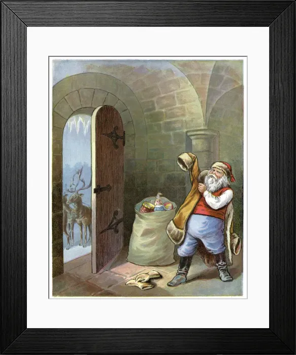Framed Print : Father Christmas Framed Print : Father Christmas