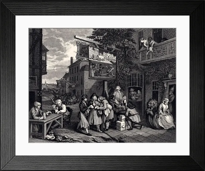 Framed Print : THE ELECTION (XXXL with lots of details) Framed Print : THE ELECTION (XXXL with lots of details)