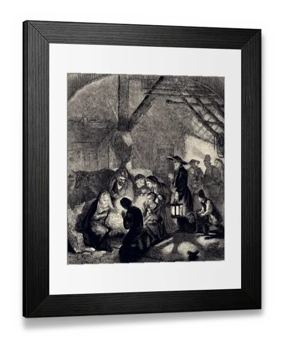 Framed Print : THE NATIVITY (XXXL) Framed Print : THE NATIVITY (XXXL)