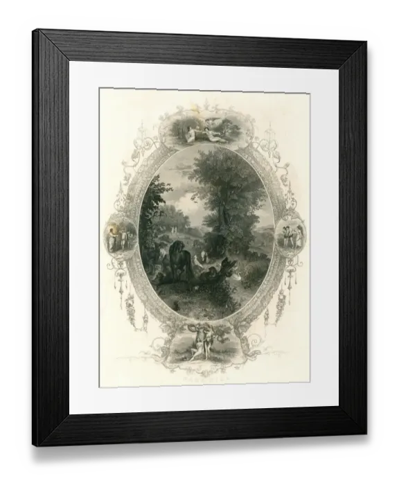 Framed Print : Garden of eden Framed Print : Garden of eden