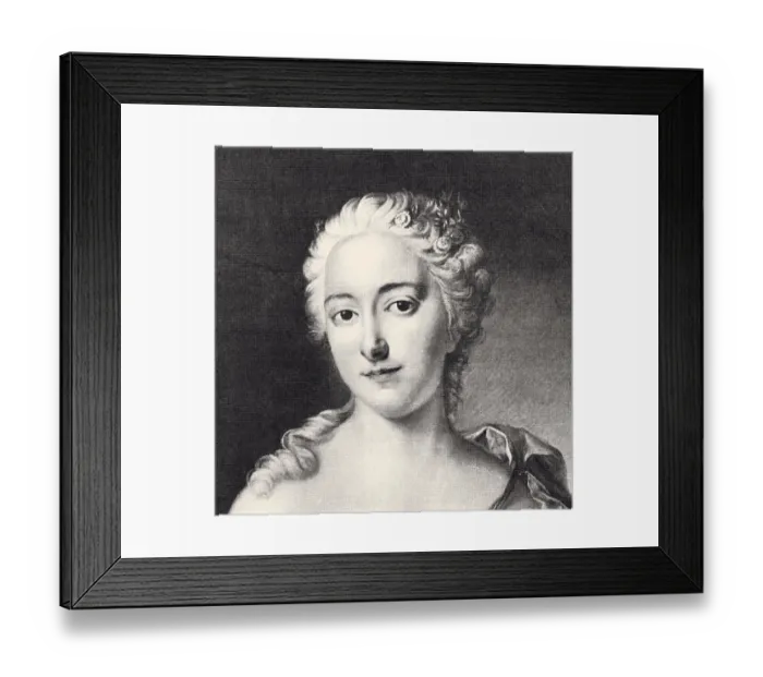 Framed Print : Madame de Pompadour (XXXL with lots of details) Framed Print : Madame de Pompadour (XXXL with lots of details)