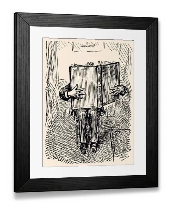 Framed Print : READING (XXXL) Framed Print : READING (XXXL)