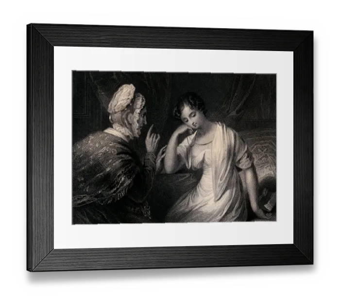 Framed Print : The love letter Framed Print : The love letter