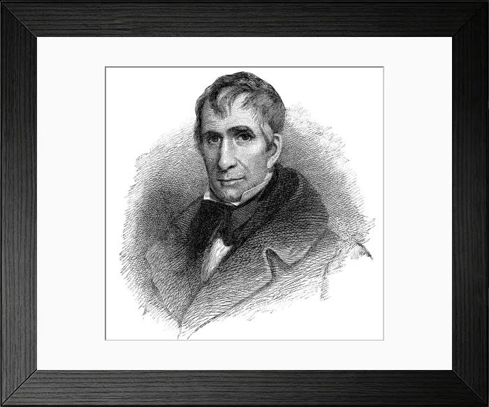 Framed Print : William Harrison, 9th President Of United States Framed Print : William Harrison, 9th President Of United States