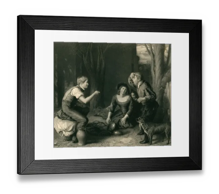 Framed Print : Shooting a Cherry