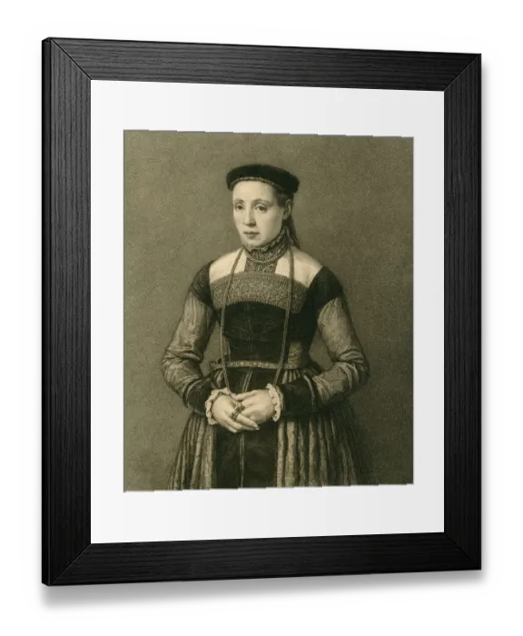Framed Print : Young woman Framed Print : Young woman