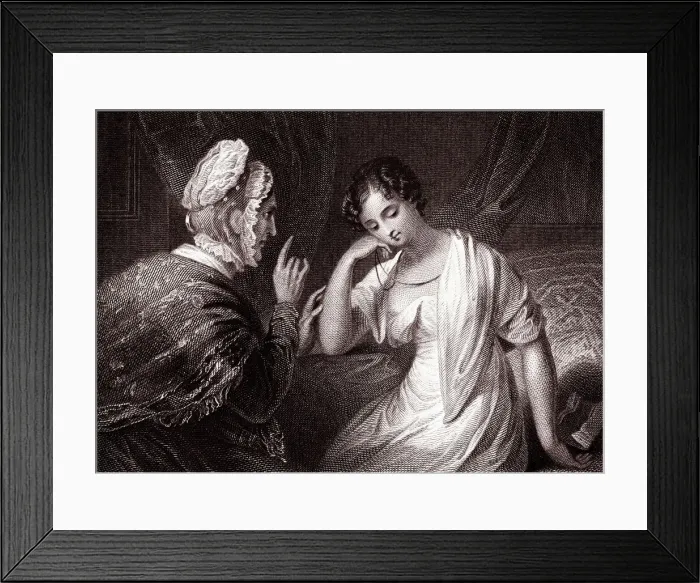 Framed Print : Love Letter sepia toned Framed Print : Love Letter sepia toned